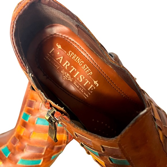 Le’ Artiste Women’s Spring Step Brilliance Ankle Boot Size 7 Statement Artsy - Picture 4 of 6